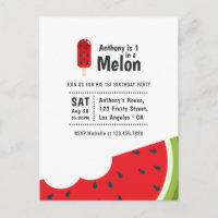 Festa de 1º Aniversário Um em um Melão