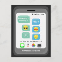 Festa de Aniversário com Emoji