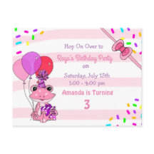 Festa de Aniversário de Menina com Tema de Rã Pers