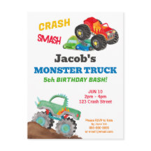 Festa de Aniversário do Caminhão Monstro Smash Cra