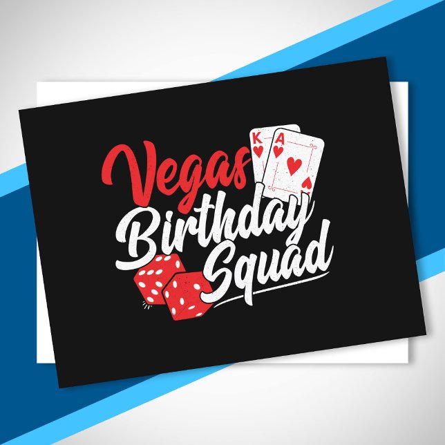 Cartão Postal Festa de Aniversário em Las Vegas - Correspondênci (Criador carregado)