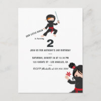 Festa de Aniversário tema Ninja