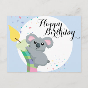 Cartão Postal Festa de cartoon "Cute Chubby"