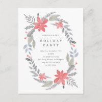 Festa de Feriado de Feriado de Fúria de Poinsettia