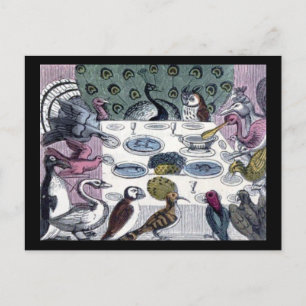 Cartão Postal Festa de Janto de Aves