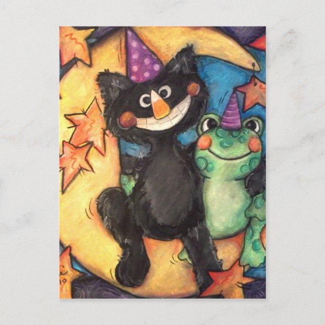 Cartão Postal Festa de Lua (Frente)