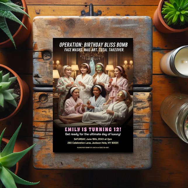 Cartão Postal Festa de Spa Operação Aniversário Feliz  (Criador carregado)