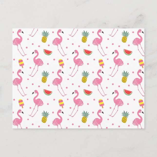 Cartão Postal Festa de Verão (Frente)