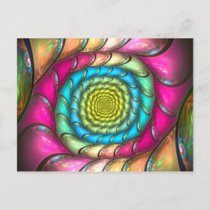 Cartão Postal Festa derretida