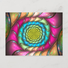 Cartão Postal Festa derretida