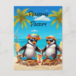 Cartão Postal Festa do Pinguim