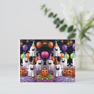 Cartão Postal festa fantasma