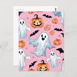 Cartão Postal Festa Fantasma A Rosa