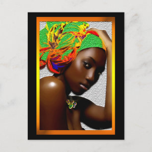 Cartão Postal Festival Africano