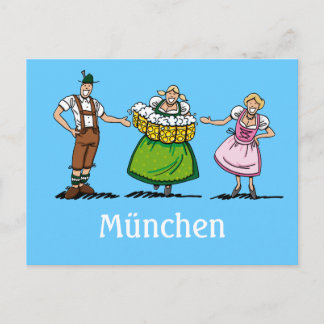 Cartão postal FESTIVAL DE CERVEJA München Garçonet