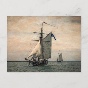 Cartão Postal Festival de Navios Altos, Digitalmente Alterado