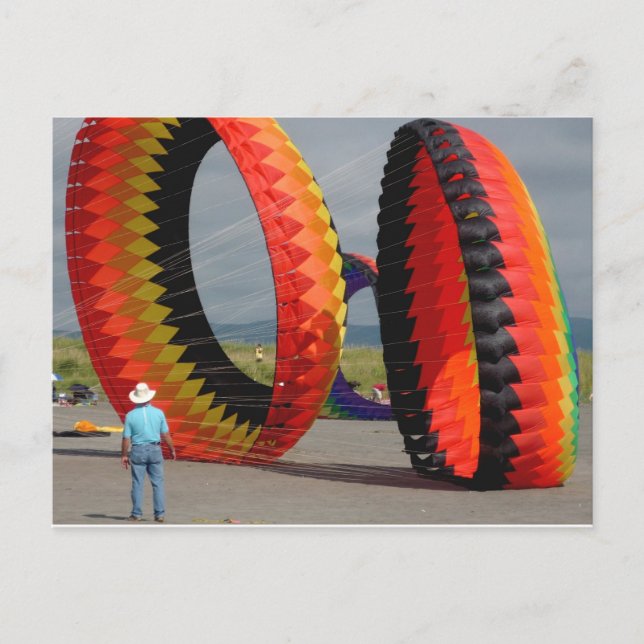Cartão Postal Festival Kite (Frente)