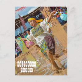 Cartão Postal Festival Malagnang em Palawan