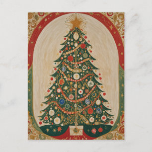 Cartão Postal Festivo Caleidoscópio