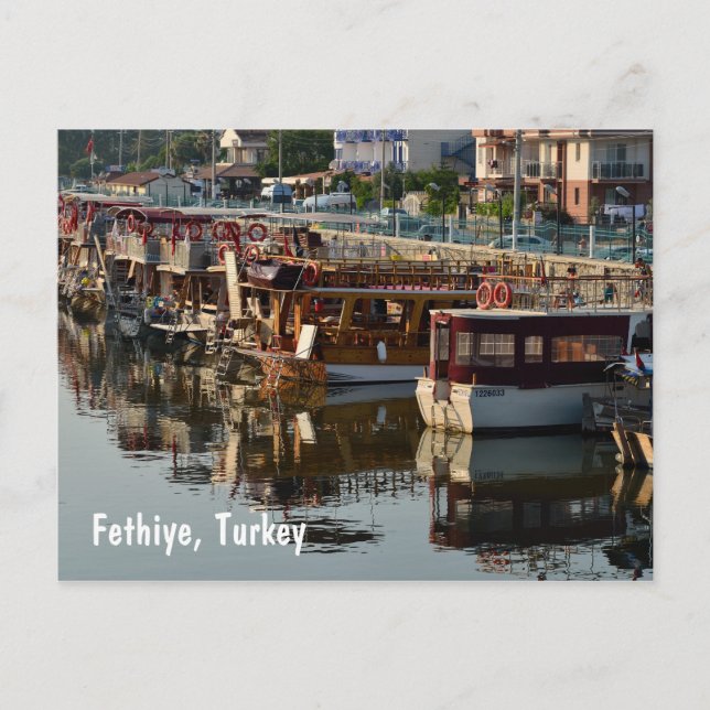Cartão Postal Fethiye, Turquia (Frente)