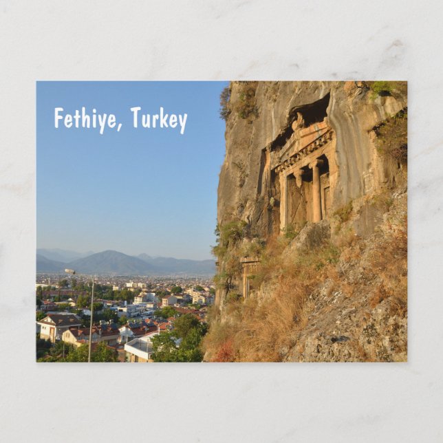 Cartão Postal Fethiye, Turquia (Frente)