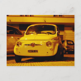 Cartão Postal Fiat 500 Abarth.