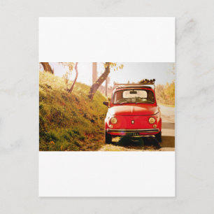 Cartão Postal Fiat 500, Cinquecento, Itália