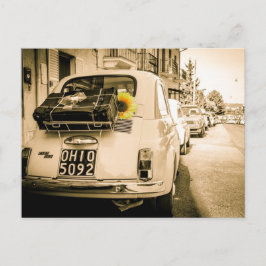 Cartão Postal Fiat 500, Cinquecento, Itália