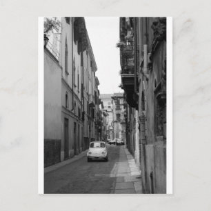 Cartão Postal Fiat Cinquecento em Verona