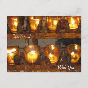 Cartão Postal Ficamos Com Você