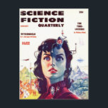 Cartão Postal Ficha científica 3<br><div class="desc">Enviar saudações de cartão postal para amigos nesta incrível imagem clássica da Pulp Science Fiction do 1920,  1930,  1940 e 1950!</div>