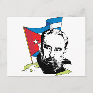 Cartão Postal Fidel Castro