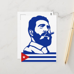 Cartão Postal Fidel Castro, Presidente, Revolução, Cuba, Havana