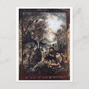 Cartão Postal Fighting Giants