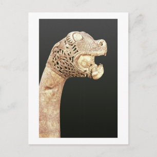 Cartão Postal Figurehead de um Viking Longship, encontrado em Os