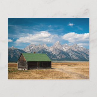 Cartão Postal Fila Mórmon no Parque Nacional de Grand Teton