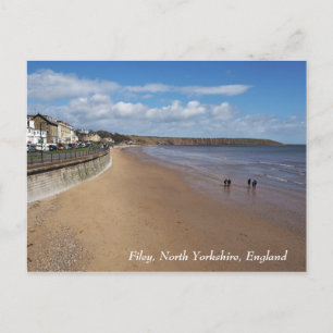 Cartão Postal Filey, North Yorkshire, Inglaterra, Postcard