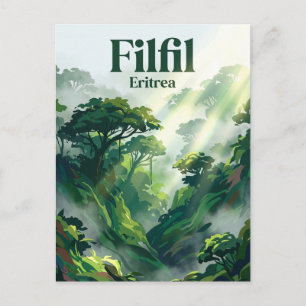 Cartão Postal Filfil Solomuna (Cinturão Verde) Eritreia
