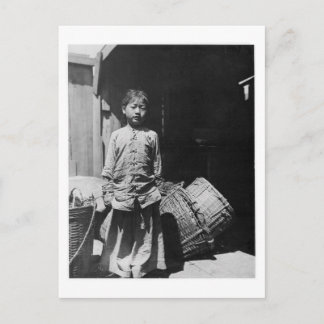 Cartão Postal Filha do vendedor de peixes - Foto vencedora