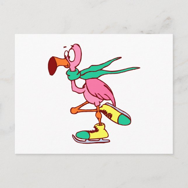 Cartão Postal Filipe Flamingo (Frente)