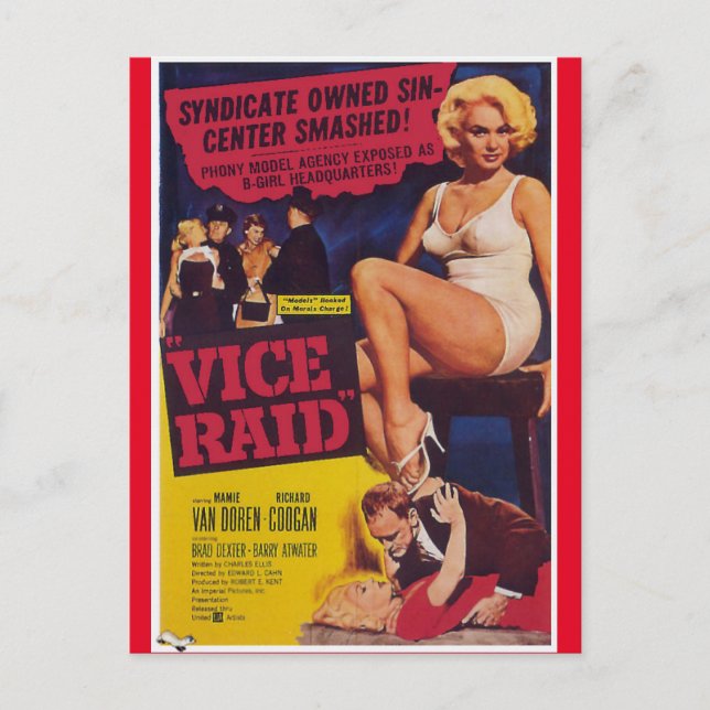 Cartão Postal Filme Vintage B (Frente)