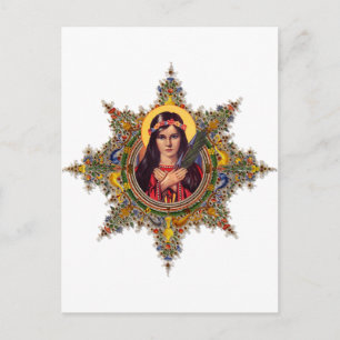 Cartão Postal Filomena santo, patrono de bebês e crianças
