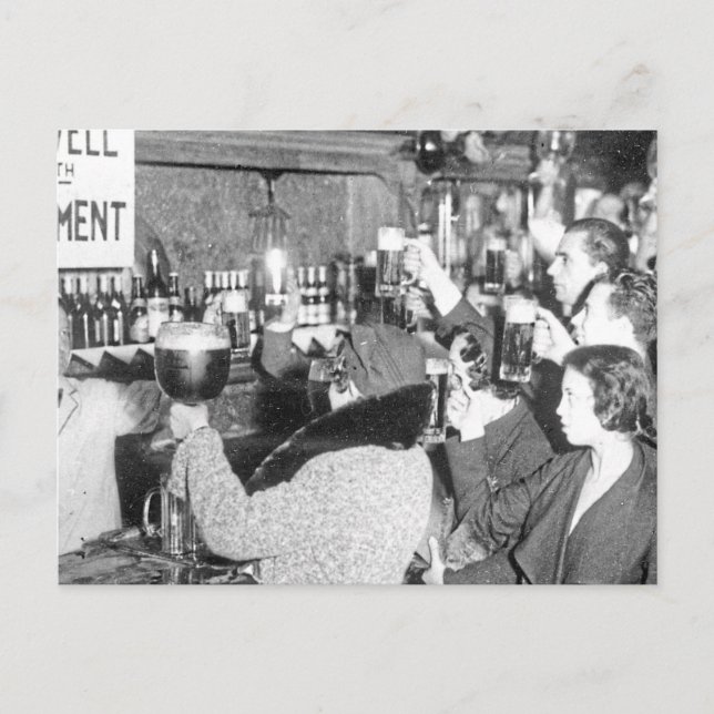 Cartão Postal Fim Da Proibição - 18.ª Alteração De Despedida (Frente)