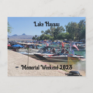 Cartão Postal Fim de semana do Dia dos Veteranos em Lake Havasu