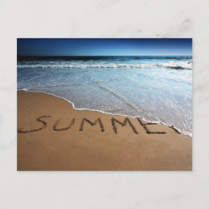 Cartão Postal Fim Do Verão Na Costa Da Califórnia