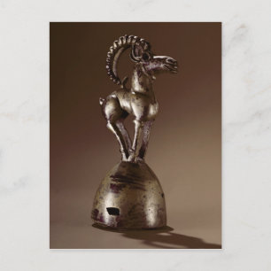 Cartão Postal Final com uma cabra de montanha