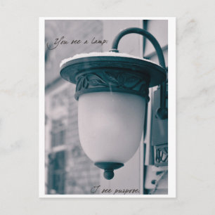 Cartão Postal Finalidade