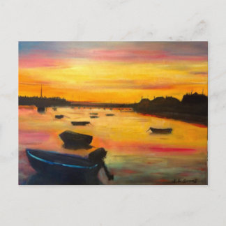 Cartão Postal Findhorn Sunset