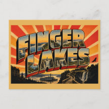 Finger Lakes Nova York Gargantas Cachoeiras Vinhed