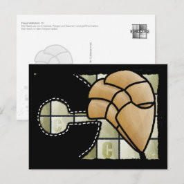 Cartão Postal Fingeralphabet C